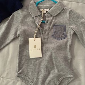 Gucci onesie 6/9 months